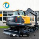 Máy đào bánh xích Hyundai HX80G gầu 0,28m3